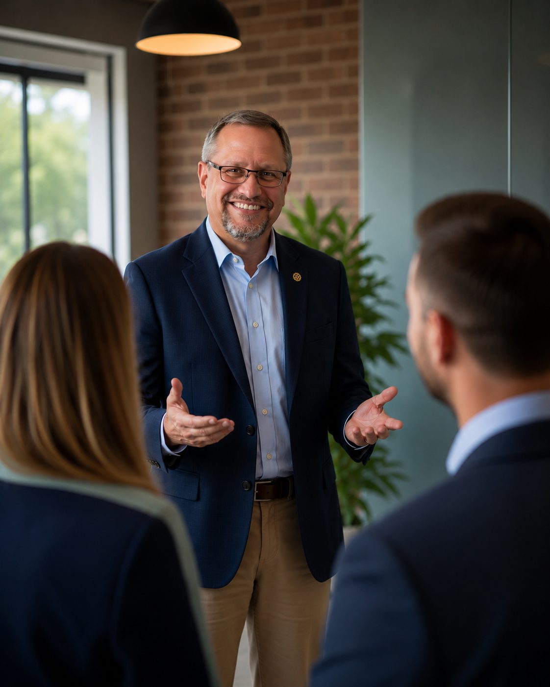 Clay Dennis is a Business Coach in Knoxville, talking to business Owners